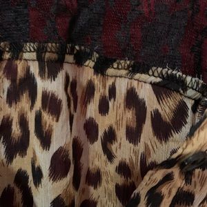 Swim top and cover up